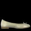 Ballerina  in Pelle Beige