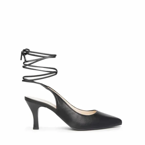 Chanel Donna In pelle  Con Laccetti e Tacco a Stiletto