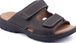 Ciabatta con Strappi Art. 3010  MARRONE