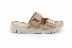 Ciabatta donna con 2 fasce regolabili con strappi