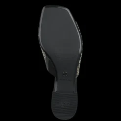 Ciabatta Intrecciata Conn Tacco Basso e Largo