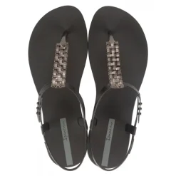 Ipanema Sandalo Infradito Nero/Silver