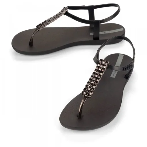 Ipanema Sandalo Infradito Nero/Silver