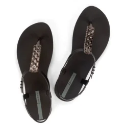 Ipanema Sandalo Infradito Nero/Silver