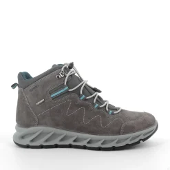 Polacchino in Goretex  Camoscio e Tela Grigio Scuro