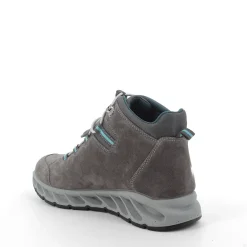 Polacchino in Goretex  Camoscio e Tela Grigio Scuro