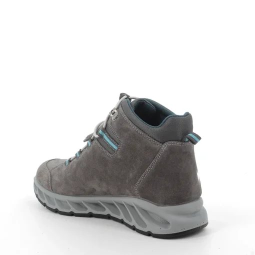 Polacchino in Goretex  Camoscio e Tela Grigio Scuro