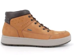 Polacchino in Goretex con lacci in Nabuk Cuoio