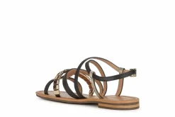 Sandalo basso donna con cinturini