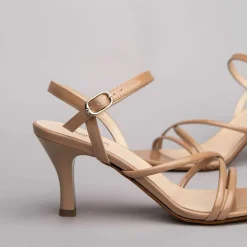 Sandalo donna con cinturini incrociati