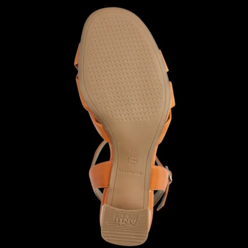 Sandalo donna con tomaia a treccia larga