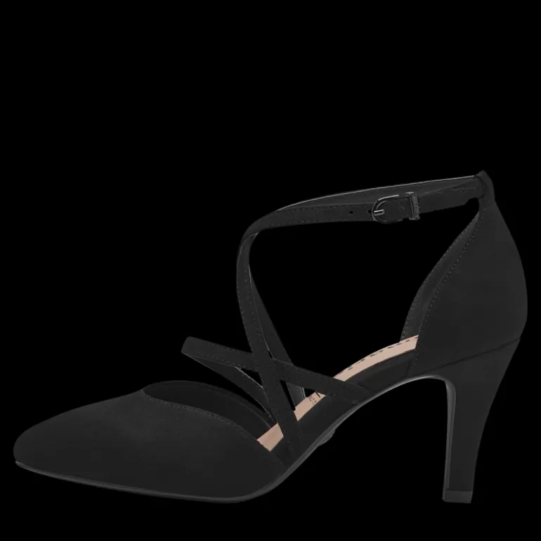 Scarpa Con Cinturini Incrociati e Tacco a Stiletto