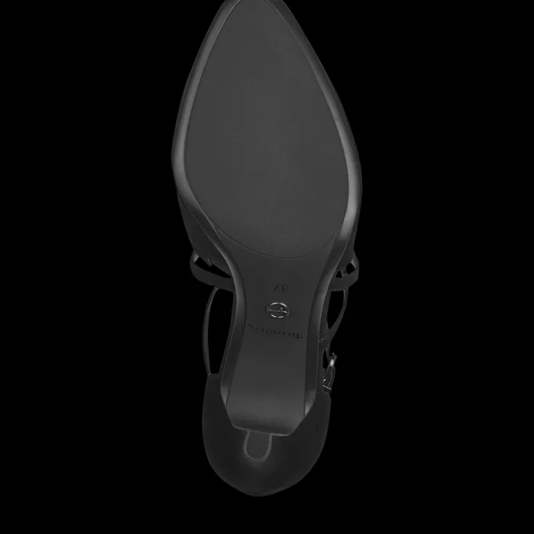 Scarpa Con Cinturini Incrociati e Tacco a Stiletto