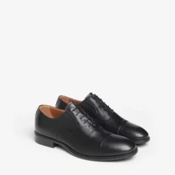 Scarpa da Uomo in Pelle con Lacci  Ed Elastico Laterale