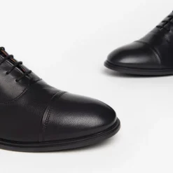 Scarpa da Uomo in Pelle con Lacci  Ed Elastico Laterale