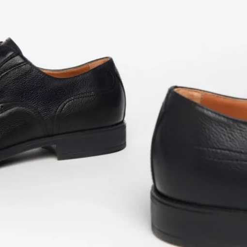 Scarpa da Uomo in Pelle con Lacci  Ed Elastico Laterale