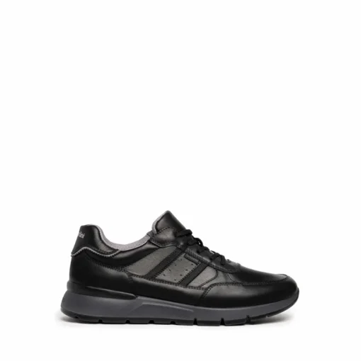Scarpa Sportiva Uomo In Pelle con Lacci