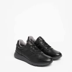 Scarpa Sportiva Uomo In Pelle con Lacci