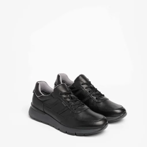 Scarpa Sportiva Uomo In Pelle con Lacci