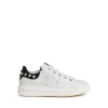 Sneakers Bianca Con Lacci e Con Borchie