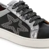Sneakers bimba con lacci e cerniera