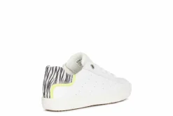 Sneakers bimba e ragazza in pelle e camoscio