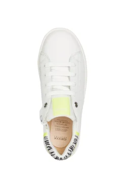 Sneakers bimba e ragazza in pelle e camoscio