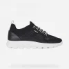 Sneakers donna con lacci in tessuto a maglia Linea Spherica