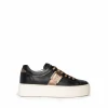 Sneakers donna con lacci e Logo Laterale