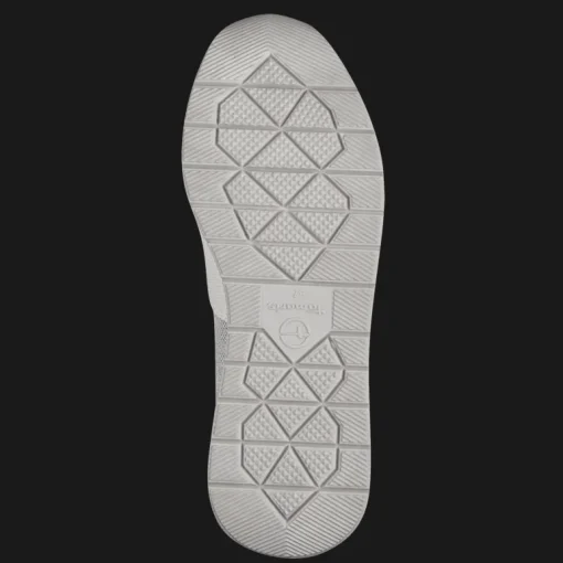 Sneakers donna con lacci e cerniera laterale mix di tessuto e sintetico
