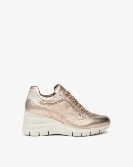 Sneakers Donna Con Zeppa Alta