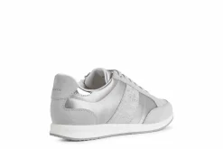 Sneakers donna in Raso e Camoscio