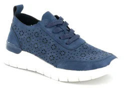 Sneakers donna  traforata con lacci