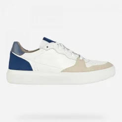 Sneakers Uomo Pelle Con Lacci