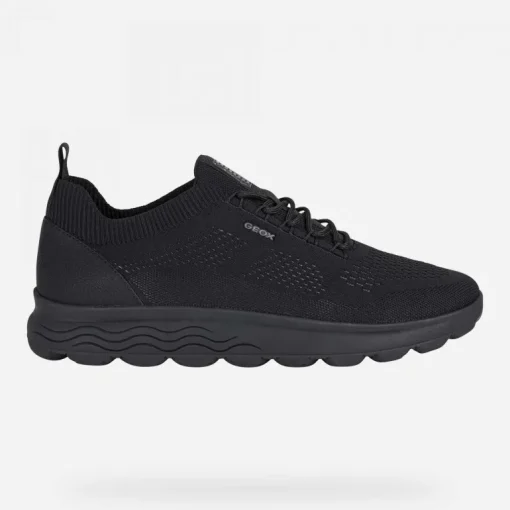 Sneakers Uomo Tessuto a maglia SPHERICA  Total Black