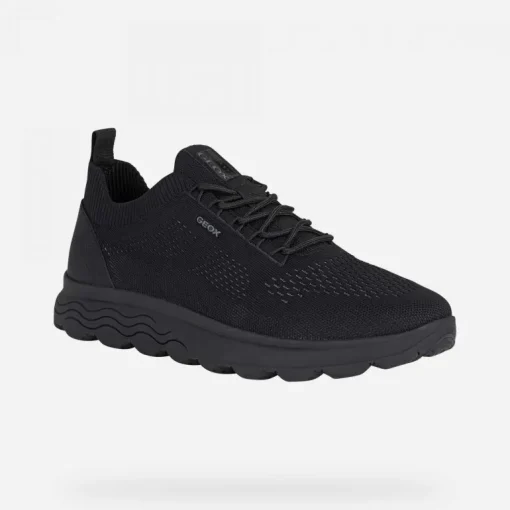 Sneakers Uomo Tessuto a maglia SPHERICA  Total Black