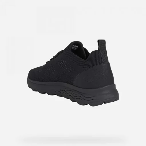 Sneakers Uomo Tessuto a maglia SPHERICA  Total Black