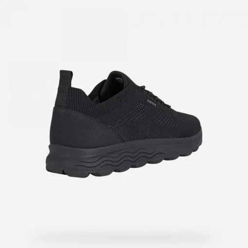 Sneakers Uomo Tessuto a maglia SPHERICA  Total Black