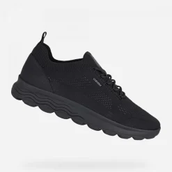 Sneakers Uomo Tessuto a maglia SPHERICA  Total Black