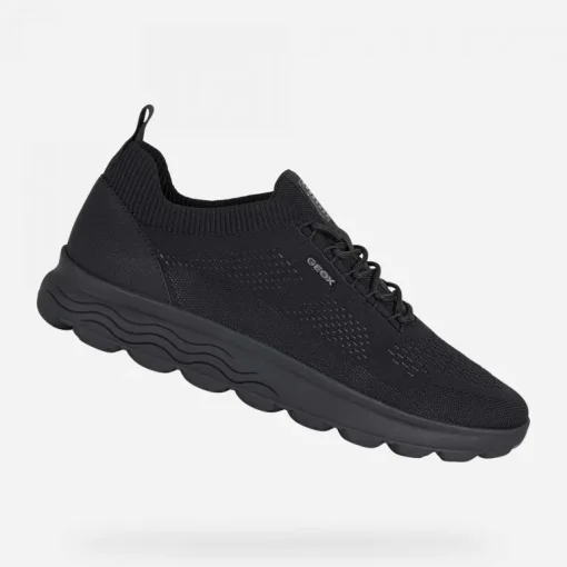 Sneakers Uomo Tessuto a maglia SPHERICA  Total Black