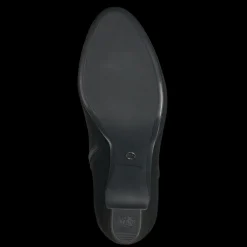 Stivaletto Effetto Camoscio Con Cerniera Laterale Nero