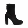 Stivaletto in Camoscio con Plateau