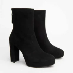 Stivaletto in Camoscio con Plateau