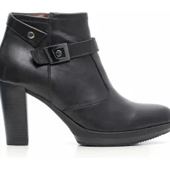 Stivaletto in pelle Nero
