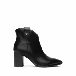 Stivaletto in pelle tipo Texano