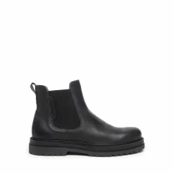 Stivaletto Modello Betles in Camoscio Nero